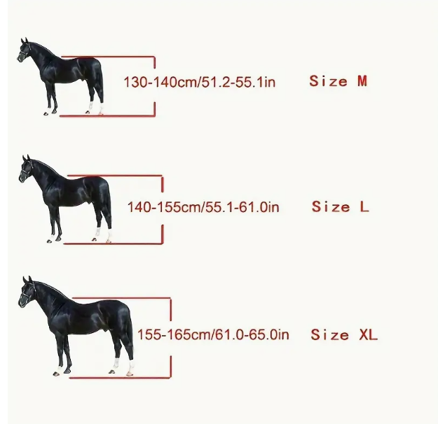 beenbeschermers set voor paarden in verschillende kleuren