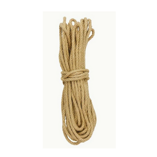 Het 10 meter lange sisal krabtouw, ideaal voor het omwikkelen van krabpalen of creatieve DIY-projecten, biedt stevige bescherming voor meubels en kattenklauwen.