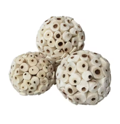 3-Pack Natuurlijke Sola Bal Speelgoed – Kauw & Foerageerplezier voor Kleine Vogels en Knaagdieren
