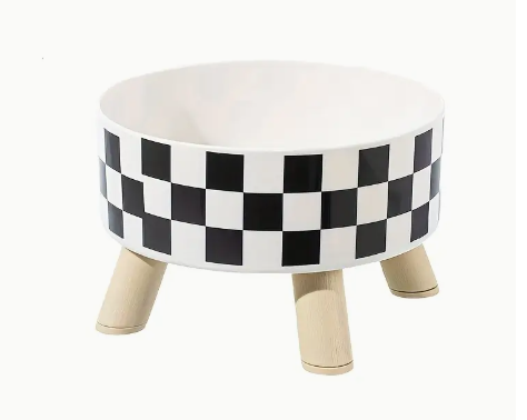 Verhoogde Roestvrijstalen Voerbak 14 cm Ø – Anti-slip & Stijlvol Design